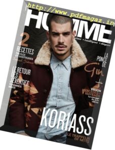 Homme Magazine – Hiver 2017