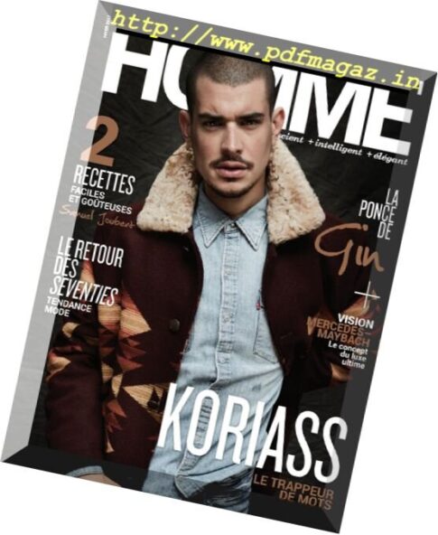 Homme Magazine – Hiver 2017