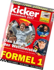 Kicker — Formel 1 2017
