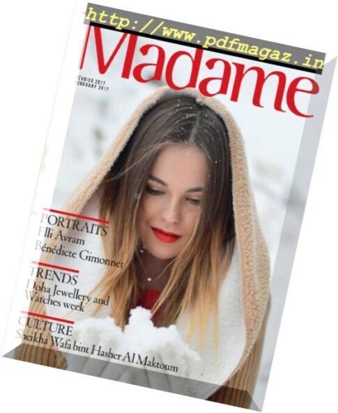 Madame Magazine – Fevrier 2017