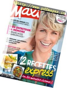 Maxi – 3 au 9 Avril 2017