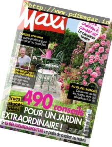 Maxi — Hors-Serie Jardin — Mars-Avril 2017
