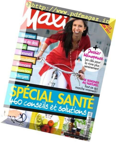 Maxi — Hors Serie Sante — Mars-Avril 2017