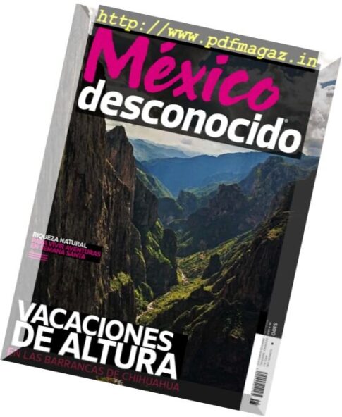 Mexico Desconocido – Marzo 2017