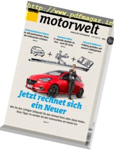 Motorwelt – Marz 2017