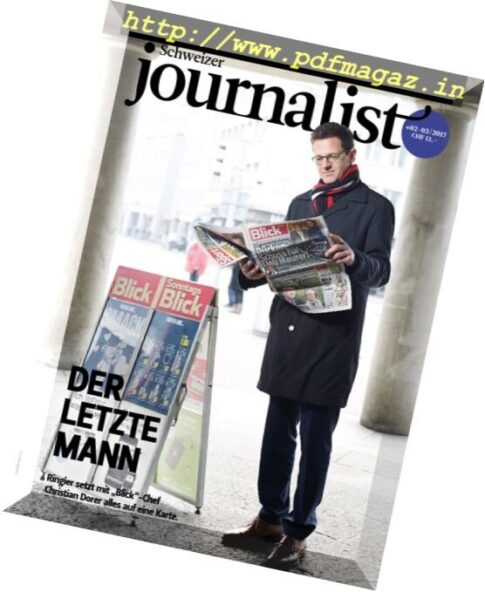 Schweizer Journalist — Februar-Marz 2017