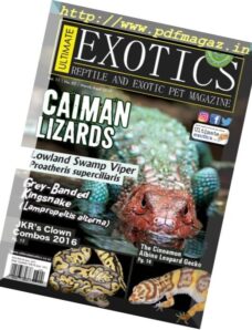 Ultimate Exotics – March-April 2017