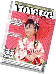 Voyage de Luxe — Issue 71, 2017