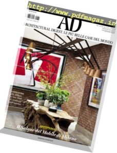 AD Architectural Digest Italia — Aprile 2017