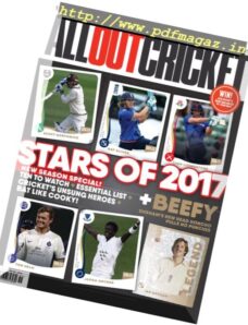 All Out Cricket – May 2017