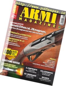 Armi Magazine – Maggio 2017