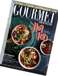Australian Gourmet Traveller – May 2017
