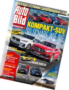 Auto Bild Germany – 7 April 2017