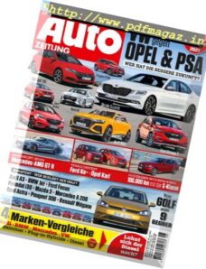 Auto Zeitung — 22 Marz 2017