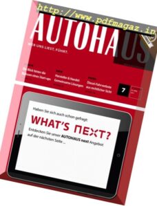 Autohaus – Nr.7, 2017