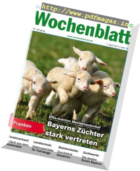 Bayerisches Landwirtschaftliches Wochenblatt – 7 April 2017