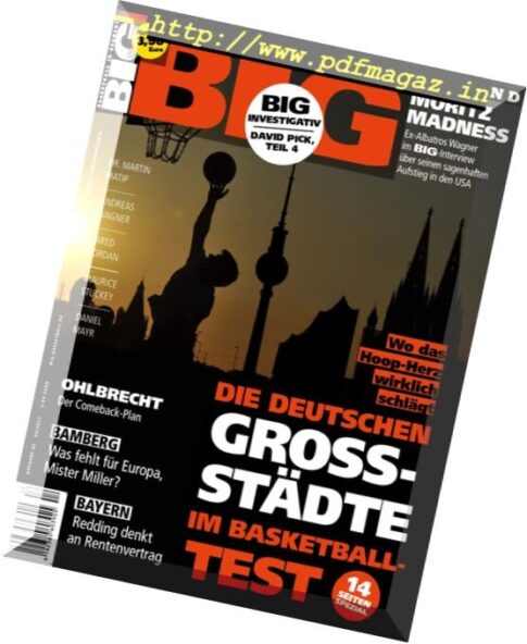 BIG – Basketball in Deutschland – April 2017