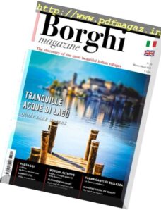 Borghi Magazine – Marzo 2017