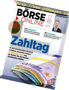 Borse Online – 23 Marz 2017