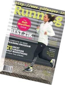 Canadian Running – March-April 2017
