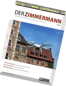 Der Zimmermann – Nr.4, 2017