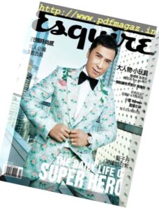 Esquire Taiwan – April 2017