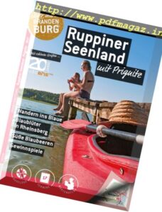 Ferienzeitung Ruppiner Seenland und Prignitz — 2017