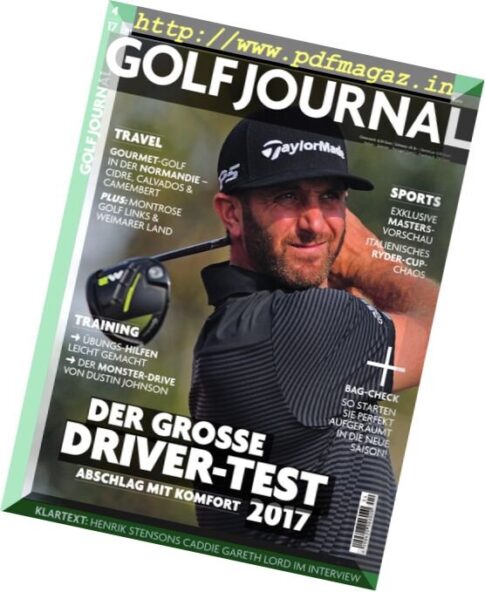 Golf Journal — April 2017