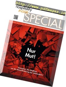 Hospitality Inside — Special — Marz 2017 (German Edition)