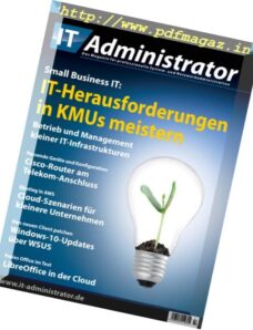 IT-Administrator – April 2017