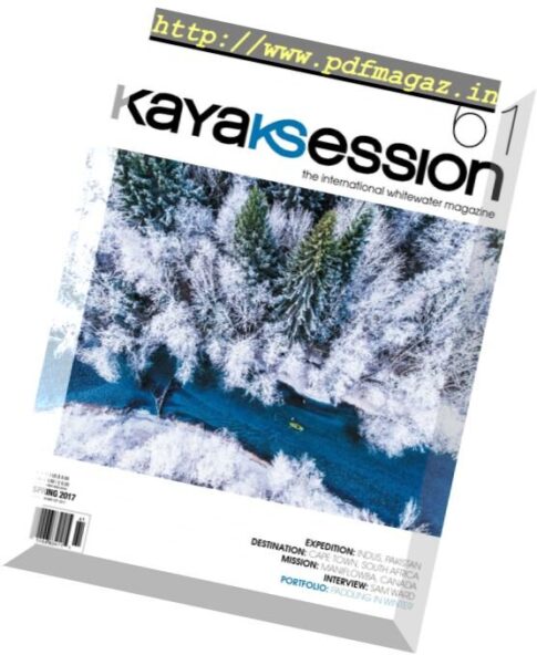 Kayak Session Magazine — Spring 2017