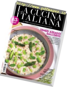 La Cucina Italiana — Maggio 2017