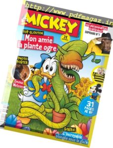 Le Journal de Mickey – 15 Mars 2017