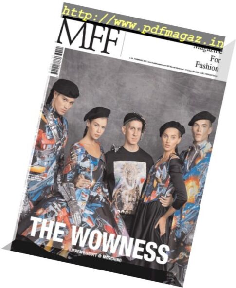 MFF. Magazine For Fashion – Febbraio 2017