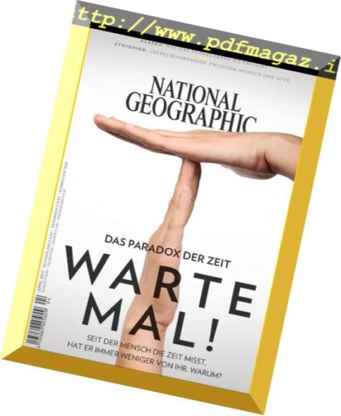 National Geographic Germany — April 2017