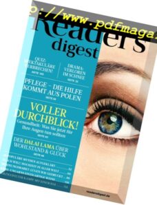 Reader’s Digest Germany — Marz 2017