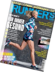 Runner’s World Germany — Mai 2017
