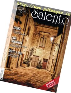 Salento Review – Vol. 4 N 4 2016