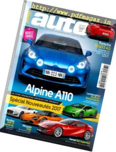 Sport Auto France – Avril 2017
