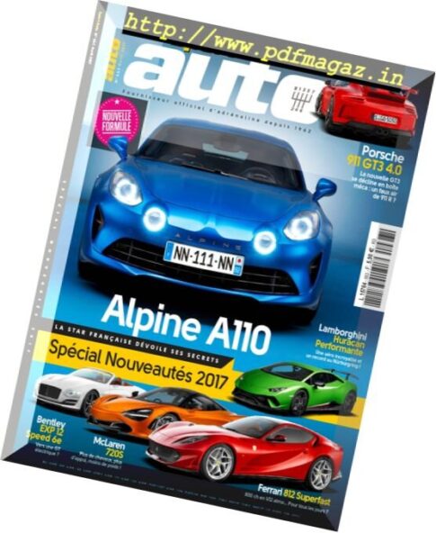 Sport Auto France — Avril 2017