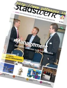 Stadswerk Magazine – Januari 2017