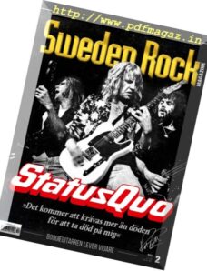 Sweden Rock Magazine — Mars 2017