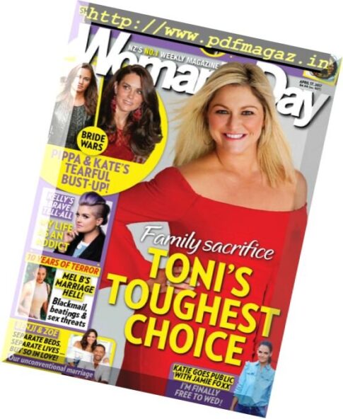 Woman’s Day New Zealand – 17 April 2017