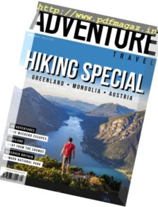 Adventure Travel – May-June 2017