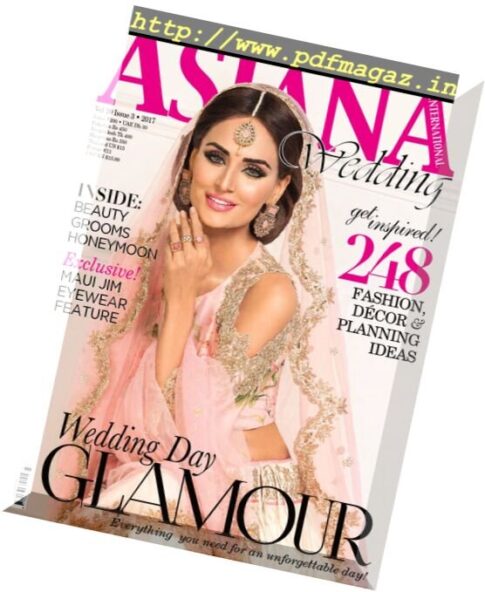 Asiana Wedding International – Vol. 10 issue 3 2017
