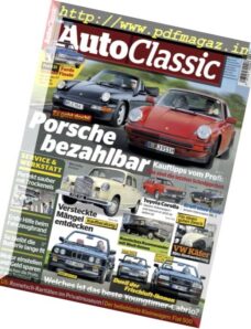 Auto Classic – Juli-August 2017