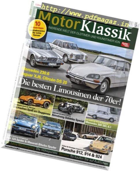 Auto Motor Sport Motor Klassik — Juni 2017