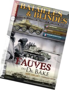 Batailles & Blindes – Juin-Juillet 2017
