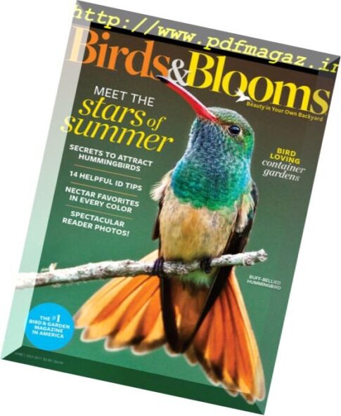 Birds & Blooms – June-July 2017