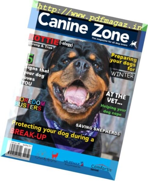 Canine Zone – April-May 2017